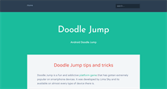 Desktop Screenshot of doodle-jump.com